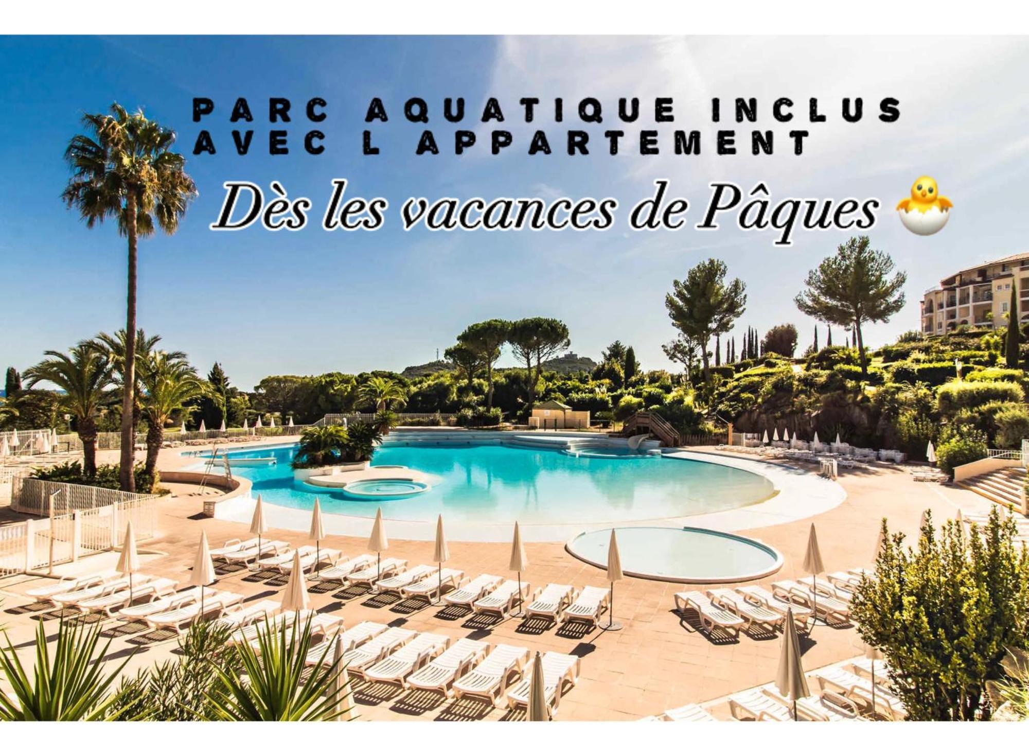 T2 En Rez De Jardin Privatif Cloture , Cap Esterel Pierre Et Vacances ,Piscine Chauffee Des Le 05 Avril Au 02 Novembre Saint-Raphaël Exteriör bild